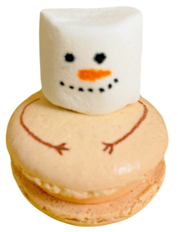 聖誕胖卡龍 雪寶 Olaf Christmas Macaron